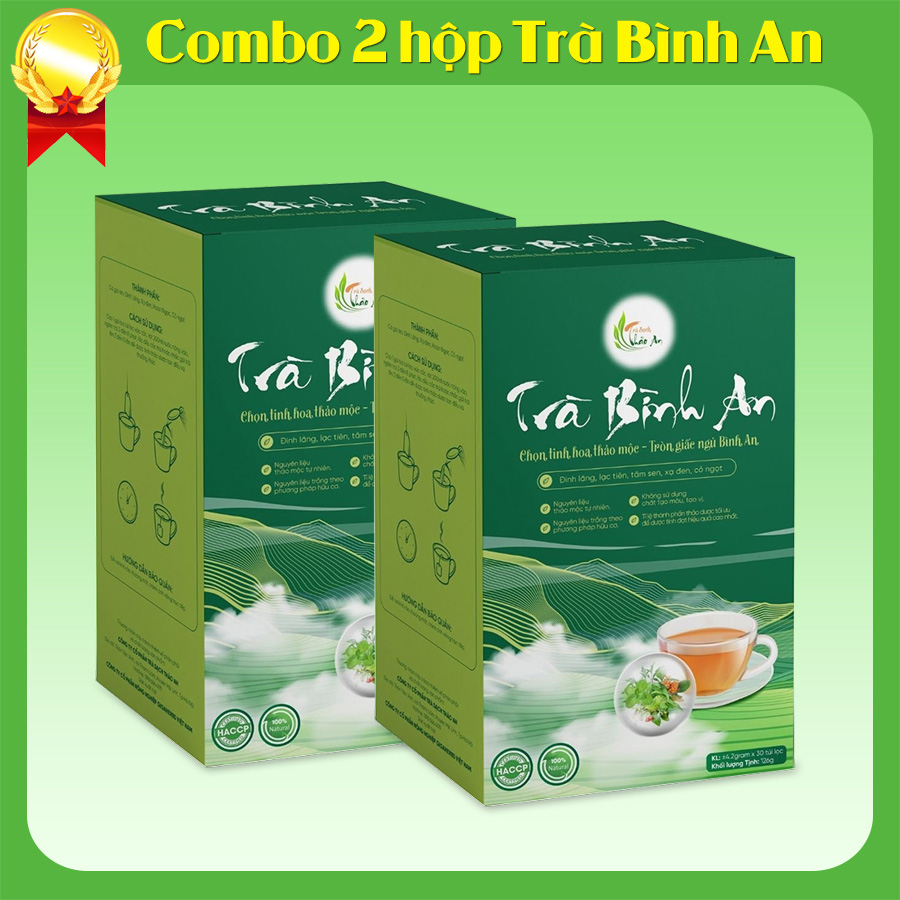 Combo 2 hộp trà Bình An