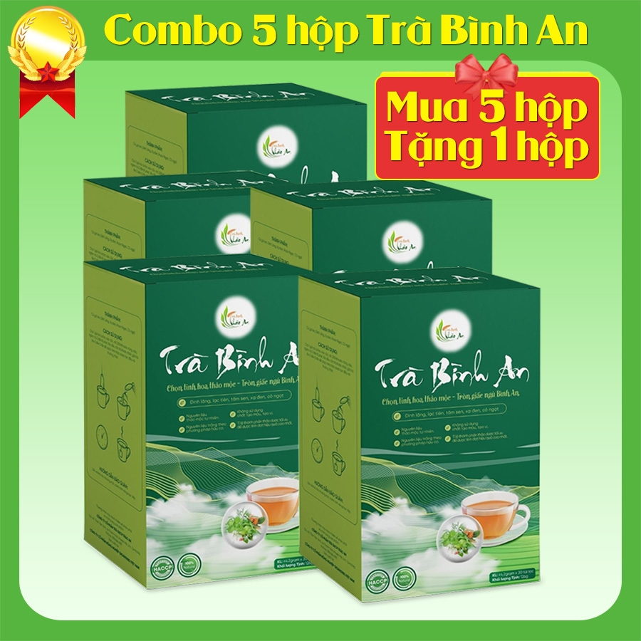 Combo 5 hộp trà Bình An